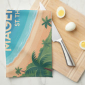 Magen's Bay, St. Thomas Theedoek (Quarter Fold)