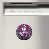 Magenta Angel Magnet Magneet (Insitu (Vaatwasser))
