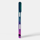 Magenta Aqua Alaskan Noorderlicht Case-Mate iPhone Case (Achterkant / Rechts)