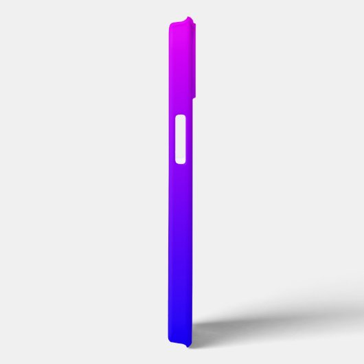 Magenta Blue Ombre Case-Mate iPhone Case (Achterkant / Rechts)