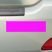 Magenta Bumpersticker (Op auto)