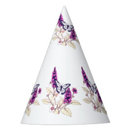 Magenta Butterfly Bush Feesthoedjes