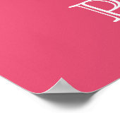 Magenta Butterfly spire Virtue Poster (Coin)