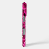 Magenta Chrysanthemum iPhone Case – Bold Floral Ar (Achterkant / Rechts)