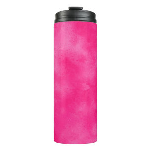 Magenta Cloud Effect Thermal Tumbler Thermosbeker