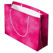 Magenta Cloud Effet Sac cadeau (Dos Angle)