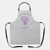 Magenta Conch Shell Apron Schort (Voorkant)