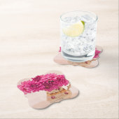 Magenta Dahlias Kartonnen Onderzetters (Insitu)