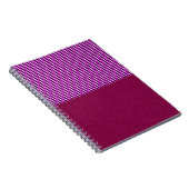 Magenta Denim Et Tartan, Carnet (Côté Droit)