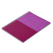 Magenta Denim Et Tartan, Carnet (Côté gauche)
