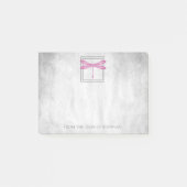 Magenta Dragonfly Aangepaste notities Post-it® Notes (Voorkant)