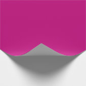Magenta (effen kleur) cadeaupapier (Hoek)