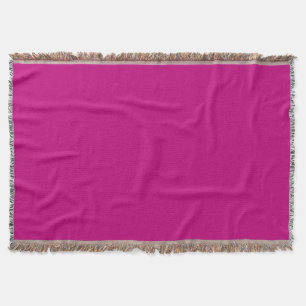Magenta (effen kleur)  deken