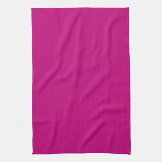 Magenta (effen kleur) theedoek (Verticaal)