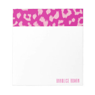 Magenta- en roze laklare printplaat notitieblok