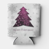 Magenta Festive Arbre de Noël Glacière (Devant)