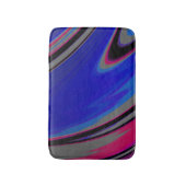 Magenta Fractal Swirl Badmat (Voorkant Verticaal)