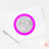 Magenta Frame Sticker (Envelop)