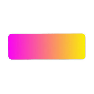 Magenta Geel Verlopen Etiket