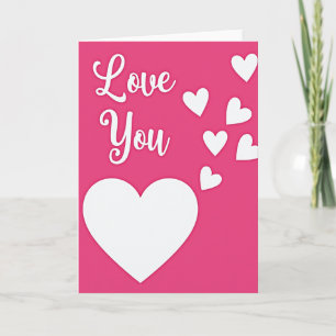 Magenta Hartkaart 'Love You' Kaart