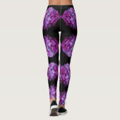 Magenta Hydrangeas Leggings (Achterkant)