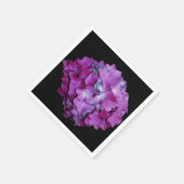 Magenta Hydrangeas Servet (Hoek)