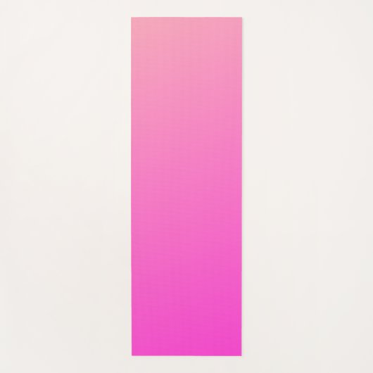 Magenta-kleurverloop Yogamat (Voorkant)