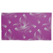 Magenta-linten Kussensloop (Voorkant-Links)