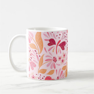 Magenta Love & Butterflies_02 Mug Valentine