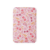 Magenta Love & Butterflies_02 Valentijn Bath Mat (Voorkant Verticaal)
