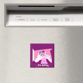 Magenta Mint White van de Mobiele Handen van de mo Magneet (Insitu (Vaatwasser))