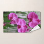 Magenta Orchids Bad Handdoek (Handdoek)
