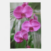Magenta Orchids Kitchen Towel Theedoek (Verticaal)