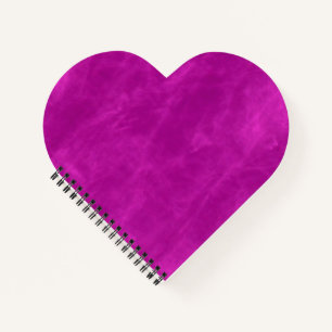 Magenta Paarse Heart Notitieboek