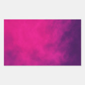 Magenta Paarse rook Sticker -  (Voorkant)