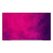 Magenta Paarse Visitekaartjes magneet –  (Voorkant)