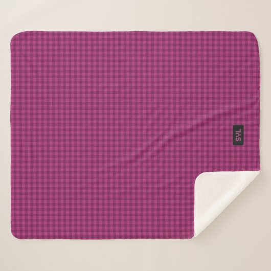 Magenta Plaid avec ses propres intérieurs - Fuchsi (Devant (Horizontal))