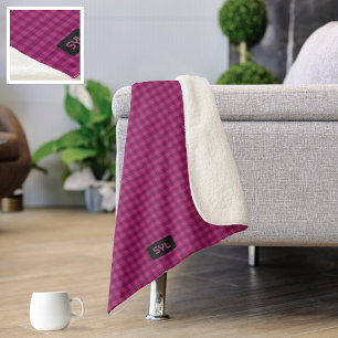 Magenta Plaid avec ses propres intérieurs - Fuchsi