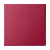 Magenta Prime — Medium roze vaste kleur Tegeltje (Voorkant)