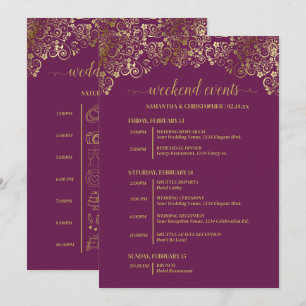 Magenta Prum & Gouden Trouw Evenementen & Tijdsche Programma