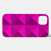 Magenta Pyramids Case-Mate iPhone Case (Achterkant (horizontaal))