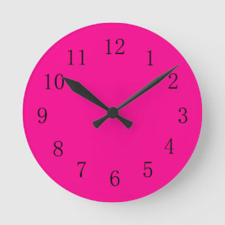 Magenta Red Kitchen wandklok Ronde Klok