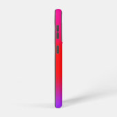 Magenta Red Paars Ombre gradiënt Patroon Samsung Galaxy Hoesje (Rechterkant)