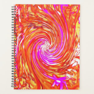 Magenta Rétro et Tourbillon Floral de Couleurs d'A