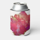 magenta roze glinstering blikjeskoeler (Blikje Achterkant)