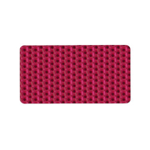 Magenta-Rozen Etiket