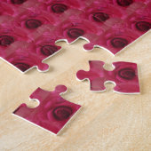 Magenta-Rozen Legpuzzel (Zijkant)