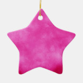 Magenta Sky Ceramic Decoration Keramisch Ornament (Voorkant)