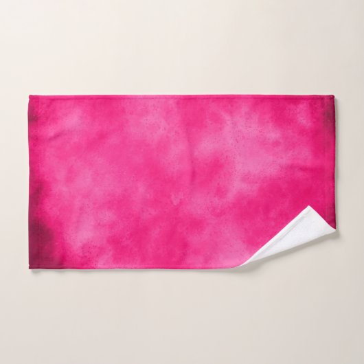 Magenta Sky Cloud, effet (Serviette à main)