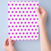 Magenta Stippen Flyer (Hand)